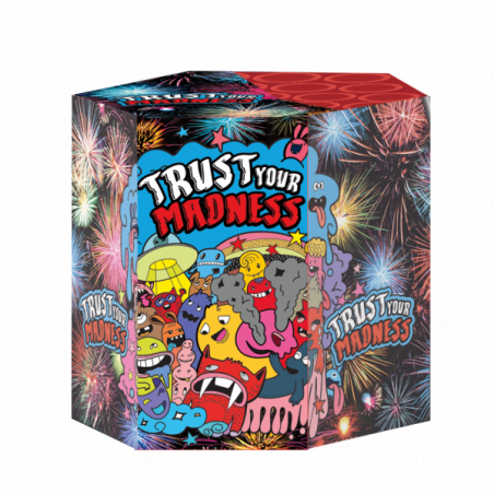 TXB915 Wyrzutnia Fajerwerków TRUST YOUR MADNESS - 19 strzałów 30mm