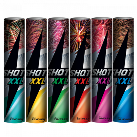 TXC734 Wyrzutnia Fajerwerków Jednostrzałowa SINGLE SHOT XXL - 37mm 6 sztuk