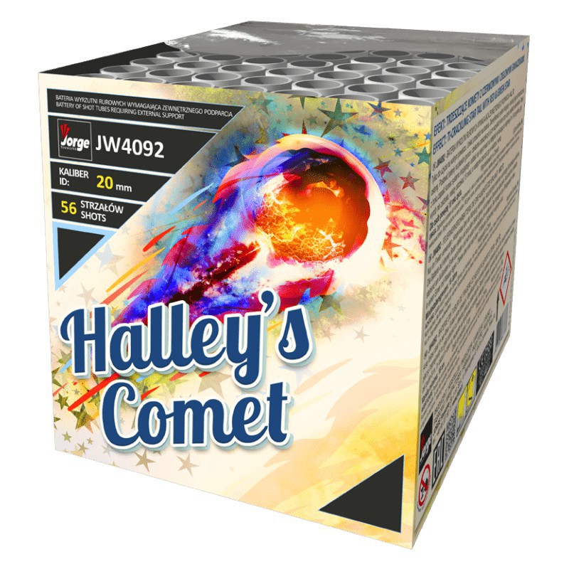 JW4092 Wyrzutnia Fajerwerków Halley's Comet - 56 strzałów 20 mm