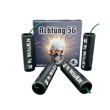 Petardy Hukowe ACHTUNG 5 GRAMÓW - 4 sztuki 20G NEC