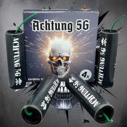 Petardy Hukowe ACHTUNG 5 GRAMÓW - 4 sztuki 20G NEC