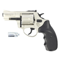 Rewolwer Hukowy 6mm BAS Voltran EKOL Viper 2.5 SATINA kal .22 Long Blanc