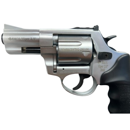 Rewolwer Hukowy 6mm BAS Voltran EKOL Viper 2.5 WHITE kal .22 Long Blanc