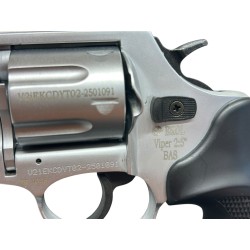 Rewolwer Hukowy 6mm BAS Voltran EKOL Viper 2.5 WHITE kal .22 Long Blanc