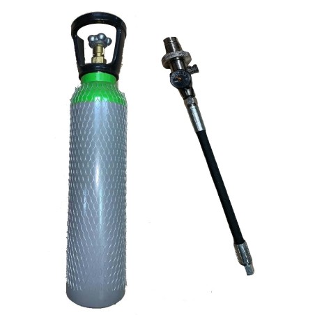 Zestaw PCP: Butla 6L 300 Bar + Przetoczka z Manometrem