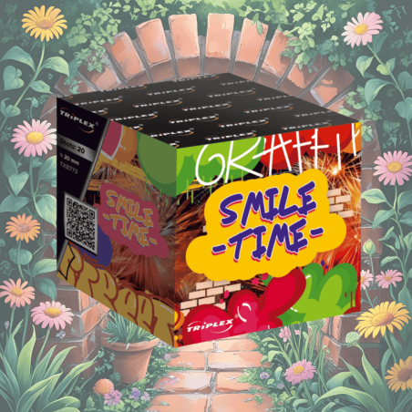 Wyrzutnia Fajerwerków 20 Strzałów 20mm SMILE TIME TXB773