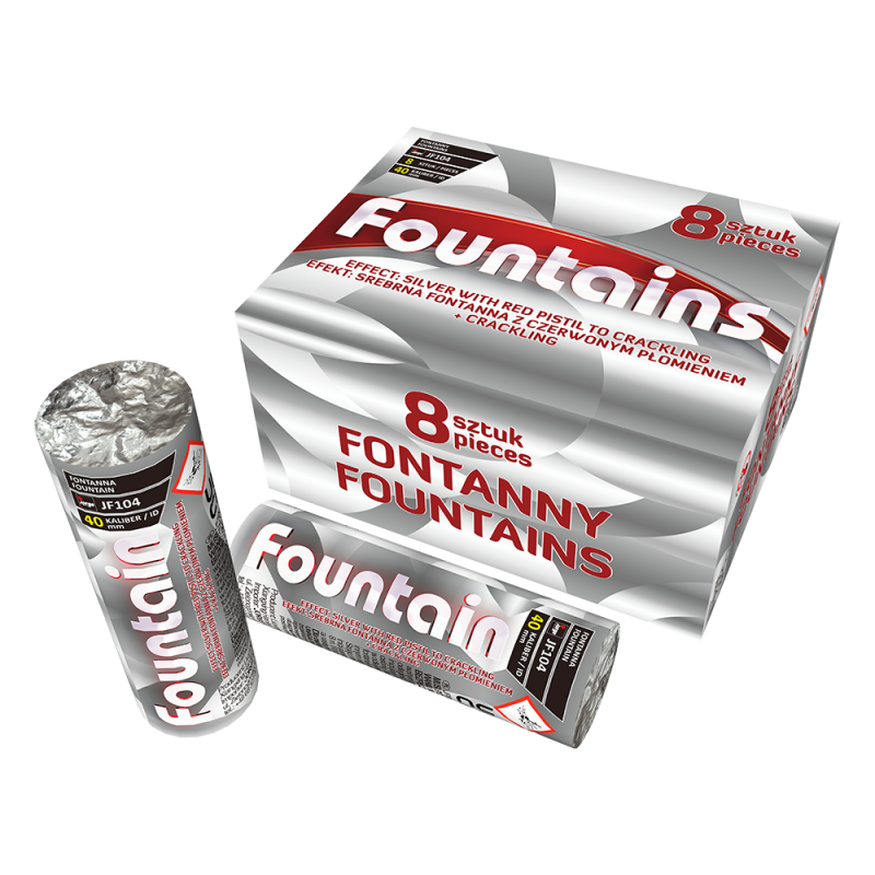 JF104 Fontanna Iskier FOUNTAINS - 1 sztuka Kategoria F2 JF104 Fontanna Iskier FOUNTAINS - 1 sztuka Kategoria F2