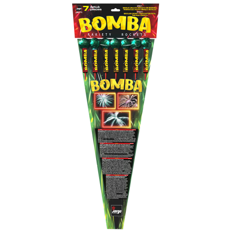 JR71 Fajerwerki Rakiety BOMBA - 7 sztuk