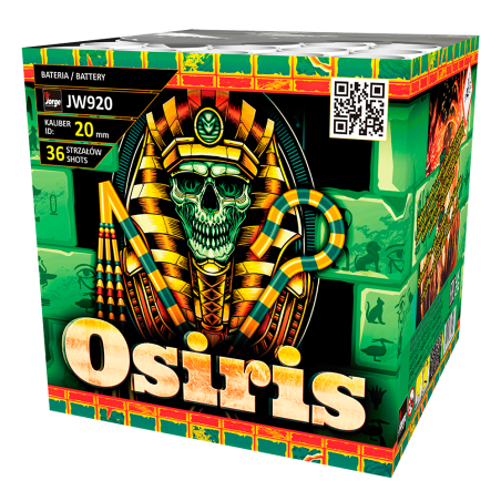 JW920 Wyrzutnia Fajerwerków OSIRIS - 36 Strzałów 20mm
