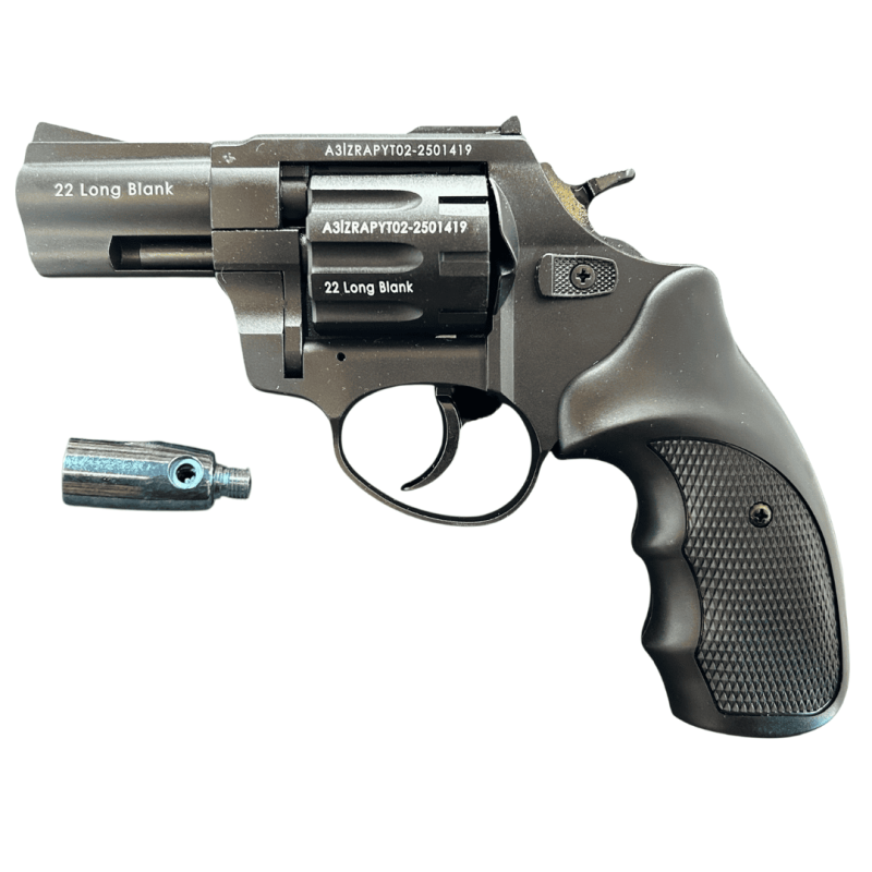 Rewolwer Hukowy ZORAKI R1-K6L 2.5" Kaliber 6mm LONG Blank CZARNY