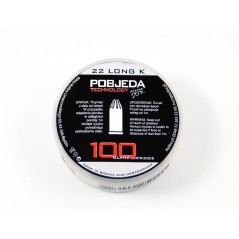 AMUNICJA Hukowa 6mm long PTG Pobjeda 100 sztuk