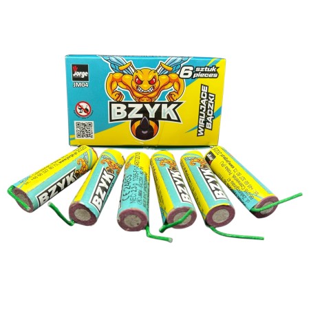 JM04 BZYK Wirujące Bączki - 6 sztuk