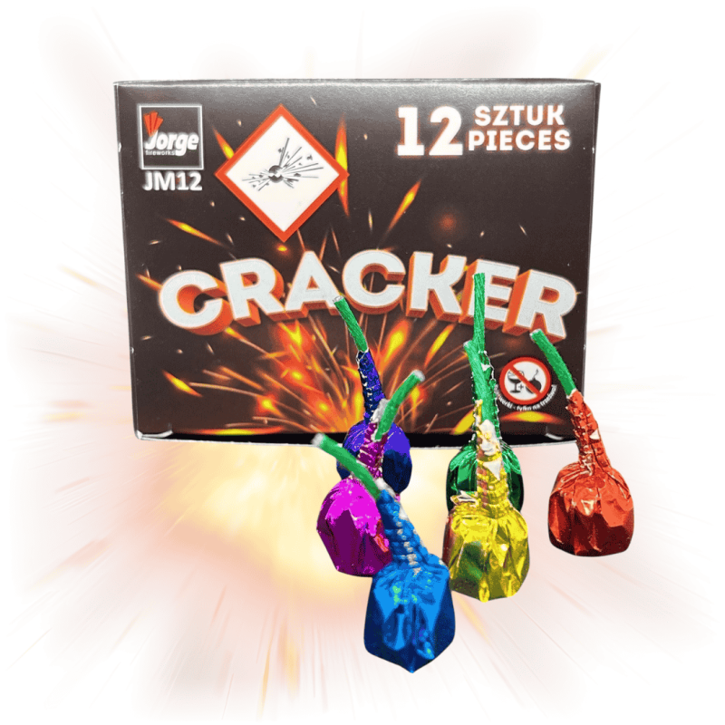 JM12 TRZASKAJĄCE GRANULKI CRACKER - 12 sztuk JM12 TRZASKAJĄCE GRANULKI CRACKER - 12 sztuk