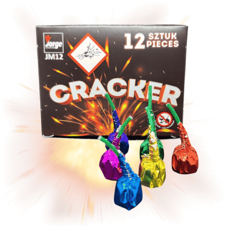 JM12 TRZASKAJĄCE GRANULKI CRACKER - 12 sztuk