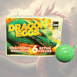 JM14 Trzaskające Granulki DRAGON EGGS - 6 sztuk