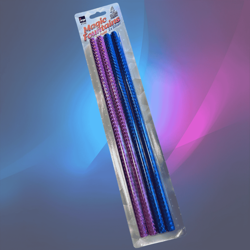 JF150 Fontanna Iskier MAGIC FOUNTAINS - 4 sztuki Kategoria F1 JF150 Fontanna Iskier MAGIC FOUNTAINS - 4 sztuki Kategoria F1