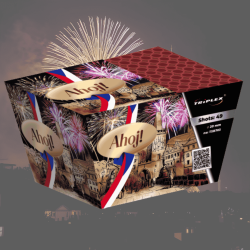 TXB703 Wyrzutnia Fajerwerków Kątowa AHOJ! - 49 strzałów 20mm