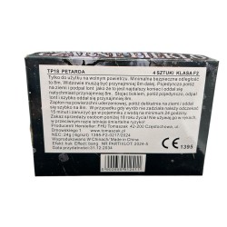 TP18 Petardy Hukowe CZARNE PIEKŁO - 4 sztuki