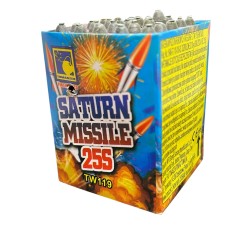 TW117 Wyrzutnia Fajerwerków SATURN MISSILE KATIUSZE  - 25 strzałów 7mm