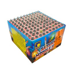 TW120 Wyrzutnia Fajerwerków SATURN MISSILE KATIUSZE  - 100 strzałów 7mm