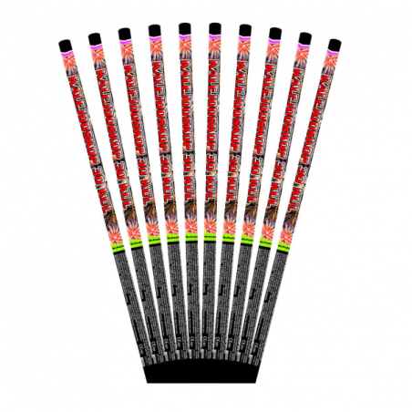 TXC420 Rzymskie Ognie KALEJDOSKOP - 30 Strzałów 10mm