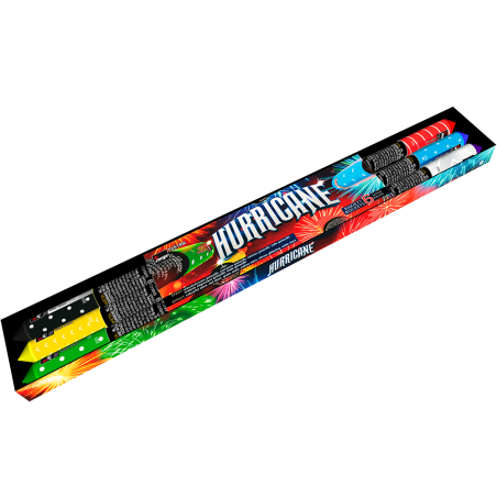 T0519N Fajerwerki Rakiety HURRICANE - 6 sztuk