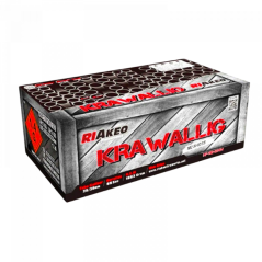 HF102-2214 Wyrzutnia Fajerwerków Riakeo KRAWALLIG - 102 strzały 25/30mm