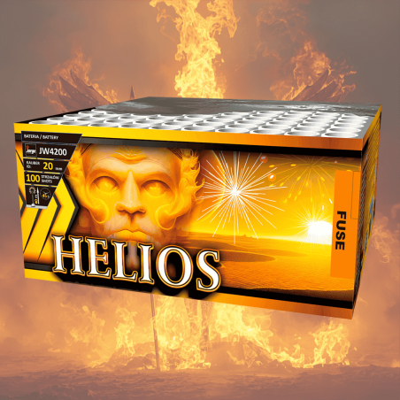 JW4200 Wyrzutnia Fajerwerków HELIOS - 100 Strzałów 20mm