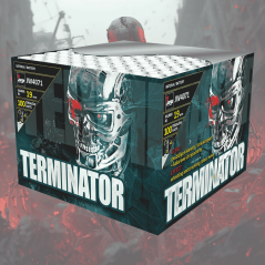 JW4071 Wyrzutnia Fajerwerków TERMINATOR - 100 Strzałów 19mm