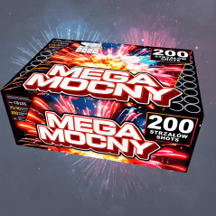 CB105 Wyrzutnia Fajerwerków MEGA MOCNY - 200 Strzałów 25/30mm