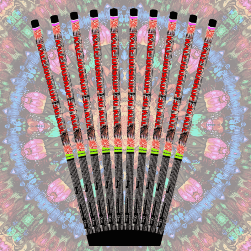 TXC420 Rzymskie Ognie KALEJDOSKOP - 30 Strzałów 10mm