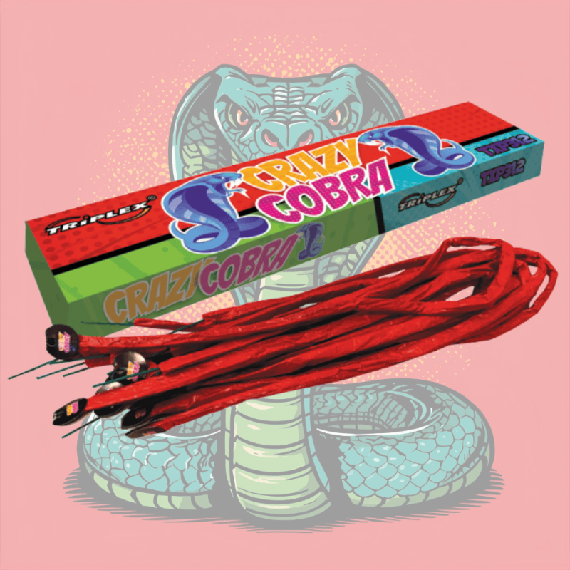 TXP312 Magiczny Bicz CRAZY COBRA - 60cm