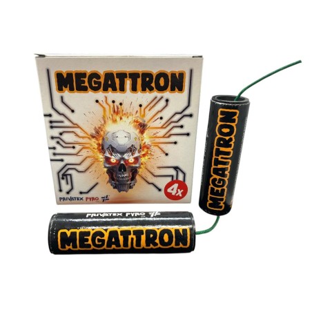 Petardy Hukowe MEGATTRON 5 GRAMÓW - 4 sztuki 20G NEC