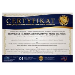 TXB593 Wyrzutnia Fajerwerków BROCADE CROWN BLUE - 49 strzałów 30mm