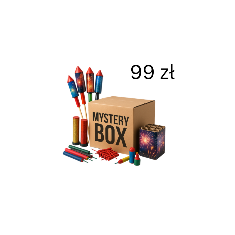 Mystery Box Fajerwerki BOX NIESPODZIANKA - 99 zł