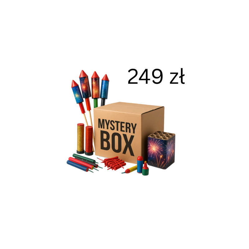 Mystery Box Fajerwerki BOX NIESPODZIANKA - 249 zł