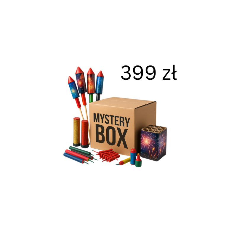 Mystery Box Fajerwerki BOX NIESPODZIANKA - 399 zł
