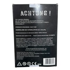 YT-PB2911 Petardy Hukowe 4g ACHTUNG TOMASZEK - 20 sztuk