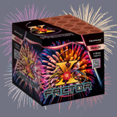 TXB993 Wyrzutnia Fajerwerków X-FACTOR - 24 strzały 38mm