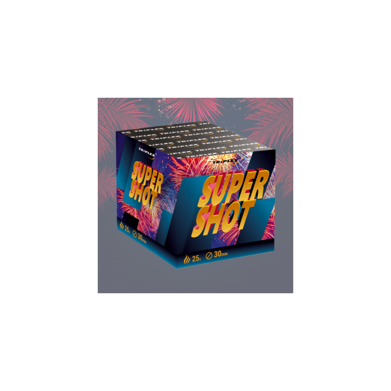TXB1093 Wyrzutnia Fajerwerków SUPER SHOT - 25 strzałów 30mm TXB1093 Wyrzutnia Fajerwerków SUPER SHOT - 25 strzałów 30mm