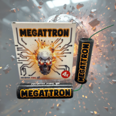 Petardy Hukowe MEGATTRON 5 GRAMÓW - 4 sztuki 20G NEC