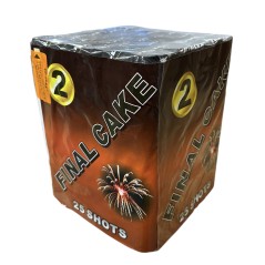 Wyrzutnia Fajerwerków 25 Strzałów 30mm - Final Cake 2 XB3005