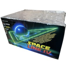 Wyrzutnia fajerwerków Space Line IV JW820 - 76 strzałów, mix efektów i kalibrów