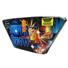 Wyrzutnia Fajerwerków Kątowa - Super Show 4 JW413 - 56 strzałów 26mm