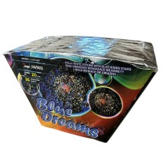 Kątowa Wyrzutnia Fajerwerków Jorge 36 Strzałów 20mm - JW905 Blue Dreams