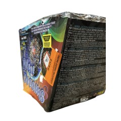 Kątowa Wyrzutnia Fajerwerków Jorge 36 Strzałów 20mm - JW905 Blue Dreams