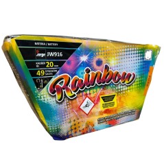 Wyrzutnia Fajerwerków Top - 25 strzałów 20 mm | Spektakularne Efekty