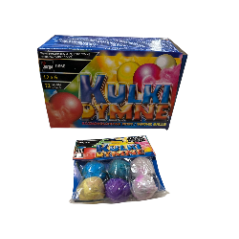 Kolorowe Kulki Dymne JORGE - 54 Sztuki | Intensywny Kolorowy Dym