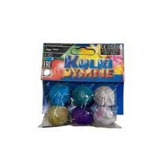 Kulki Dymne JORGE Kolorowe - 72 Sztuki | Różnorodne Efekty Dymne