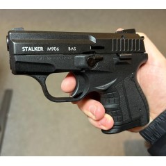 Pistolet Hukowy STALKER M906 + Naboje Hukowe Mega HUK 100 sztuk - Zestaw